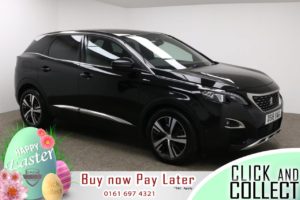 Used 2018 BLACK PEUGEOT 3008 Hatchback 1.5 BLUEHDI S/S GT LINE 5d 129 BHP (reg. 2018-06-11) for sale in Manchester