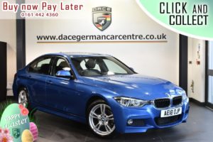 Used 2018 BLUE BMW 3 SERIES Saloon 2.0 320D M SPORT 4DR 188 BHP (reg. 2018-03-01) for sale in Bolton