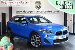 Used 2018 BLUE BMW X2 Hatchback 2.0 SDRIVE18D M SPORT X 5DR 148 BHP (reg. 2018-06-01) for sale in Bolton