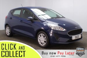 Used 2018 BLUE FORD FIESTA Hatchback 1.1 STYLE 5DR 70 BHP + 1 OWNER (reg. 2018-11-22) for sale in Stockport