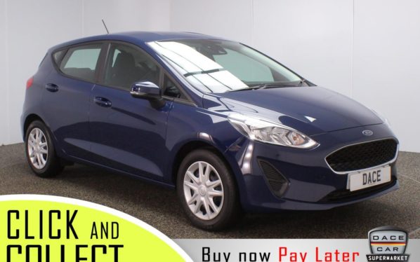 Used 2018 BLUE FORD FIESTA Hatchback 1.1 STYLE 5DR 70 BHP + 1 OWNER (reg. 2018-11-22) for sale in Stockport