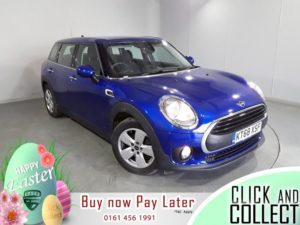 Used 2018 BLUE MINI CLUBMAN Estate 1.5 ONE 5d 101 BHP (reg. 2018-12-31) for sale in Hazel Grove
