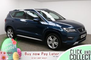 Used 2018 BLUE SEAT ATECA Hatchback 1.4 ECOTSI FR 5d 148 BHP (reg. 2018-01-05) for sale in Manchester
