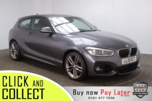 Used 2018 GREY BMW 1 SERIES Hatchback 1.5 118I M SPORT 3DR 1 OWNER AUTO 134 BHP (reg. 2018-06-11) for sale in Stockport