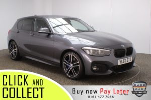 Used 2018 GREY BMW 1 SERIES Hatchback 2.0 118D M SPORT SHADOW EDITION 5DR AUTO 147 BHP (reg. 2018-01-30) for sale in Stockport