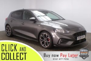Used 2018 GREY FORD FOCUS Hatchback 1.5 ST-LINE X TDCI 5DR 1 OWNER AUTO 119 BHP (reg. 2018-12-27) for sale in Stockport