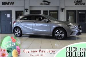 Used 2018 GREY MERCEDES-BENZ A-CLASS Hatchback 1.6 A 160 SE 5d 102 BHP (reg. 2018-01-15) for sale in Hazel Grove