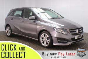 Used 2018 GREY MERCEDES-BENZ B-CLASS MPV 2.1 B 200 D SPORT 5DR 1 OWNER 134 BHP (reg. 2018-09-27) for sale in Stockport