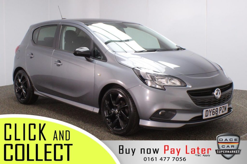 Used_2018_GREY_VAUXHALL_CORSA_1