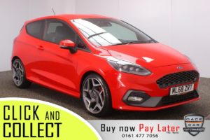 Used 2018 RED FORD FIESTA Hatchback 1.5 ST-3 3DR 1 OWNER 198 BHP (reg. 2018-10-06) for sale in Stockport