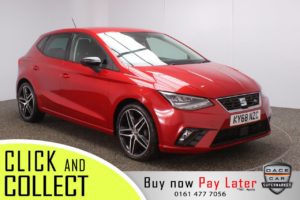 Used 2018 RED SEAT IBIZA Hatchback 1.0 TSI FR 5DR 1 OWNER 94 BHP (reg. 2018-11-14) for sale in Stockport
