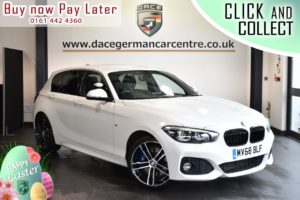 Used 2018 WHITE BMW 1 SERIES Hatchback 2.0 120D M SPORT SHADOW EDITION 5DR 188 BHP (reg. 2018-11-22) for sale in Bolton
