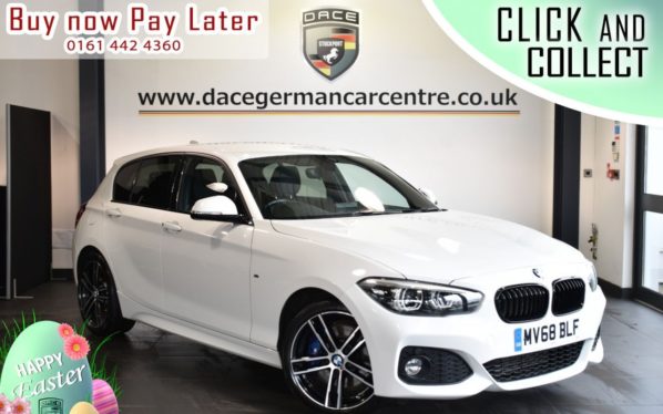 Used 2018 WHITE BMW 1 SERIES Hatchback 2.0 120D M SPORT SHADOW EDITION 5DR 188 BHP (reg. 2018-11-22) for sale in Bolton