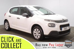 Used 2018 WHITE CITROEN C3 Hatchback 1.2 PURETECH TOUCH 5DR 1 OWNER 68 BHP (reg. 2018-12-07) for sale in Stockport