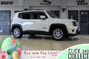 Used 2018 WHITE JEEP RENEGADE Estate 1.0 LONGITUDE 5d 118 BHP (reg. 2018-09-28) for sale in Hazel Grove