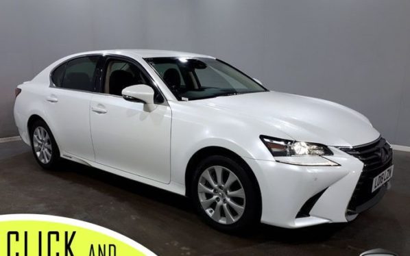 Used 2018 WHITE LEXUS GS Saloon 2.5 300H EXECUTIVE EDITION 4DR 1 OWNER AUTO 178 BHP (reg. 2018-07-04) for sale in Stockport