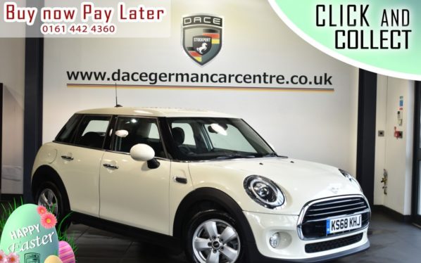 Used 2018 WHITE MINI HATCH COOPER Hatchback 1.5 COOPER 5DR AUTO 134 BHP (reg. 2018-11-14) for sale in Bolton