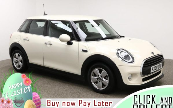 Used 2018 WHITE MINI HATCH COOPER Hatchback 1.5 COOPER 5d AUTO 134 BHP (reg. 2018-11-29) for sale in Manchester