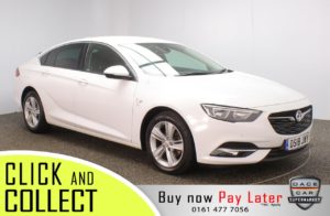 Used 2018 WHITE VAUXHALL INSIGNIA GRAND SPORT Hatchback 1.6 SRI NAV ECOTEC 5DR 134 BHP SAT NAV (reg. 2018-05-10) for sale in Stockport