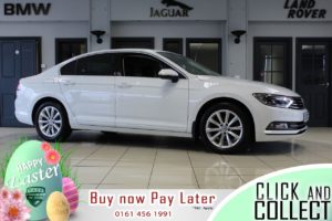 Used 2018 WHITE VOLKSWAGEN PASSAT Saloon 1.6 SE BUSINESS TDI BLUEMOTION TECHNOLOGY 4d 119 BHP (reg. 2018-02-23) for sale in Hazel Grove