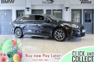 Used 2019 BLACK KIA PROCEED Estate 1.4 GT-LINE ISG 5d AUTO 139 BHP (reg. 2019-11-29) for sale in Hazel Grove