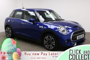 Used 2019 BLUE MINI HATCH COOPER Hatchback 2.0 COOPER S EXCLUSIVE 5d 190 BHP (reg. 2019-12-30) for sale in Manchester