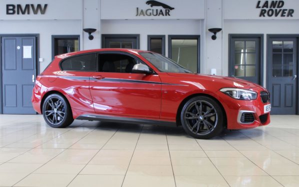 Used 2019 RED BMW 1 SERIES Hatchback 3.0 M140I SHADOW EDITION 3d 335 BHP (reg. 2019-06-28) for sale in Hazel Grove