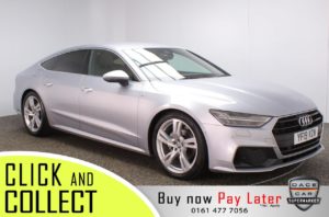 Used 2019 SILVER AUDI A7 Hatchback 2.0 SPORTBACK TDI S LINE 5DR 1 OWNER AUTO 202 BHP + VIRTUAL COCKPIT (reg. 2019-04-26) for sale in Stockport