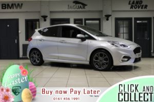Used 2019 SILVER FORD FIESTA Hatchback 1.0 ST-LINE X 5d 99 BHP (reg. 2019-01-28) for sale in Hazel Grove
