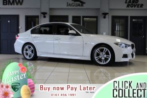 Used 2019 WHITE BMW 3 SERIES Saloon 2.0 320I M SPORT 4d AUTO 181 BHP (reg. 2019-01-31) for sale in Hazel Grove