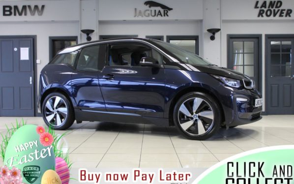 Used 2020 BLUE BMW I3 Hatchback 0.0 I3 120AH 5d AUTO 168 BHP (reg. 2020-08-03) for sale in Hazel Grove