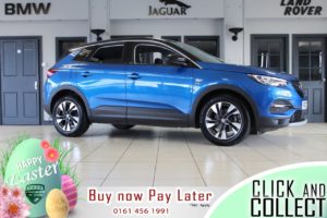 Used 2020 BLUE VAUXHALL GRANDLAND X Hatchback 1.2 GRIFFIN 5d 129 BHP (reg. 2020-06-29) for sale in Hazel Grove