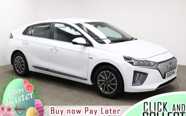 Used 2020 WHITE HYUNDAI IONIQ Hatchback 0.0 PREMIUM 5d AUTO 135 BHP (reg. 2020-07-21) for sale in Manchester