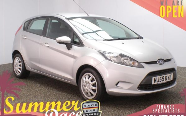 Used 2009 SILVER FORD FIESTA Hatchback 1.2 EDGE 5DR 81 BHP (reg. 2009-10-30) for sale in Stockport