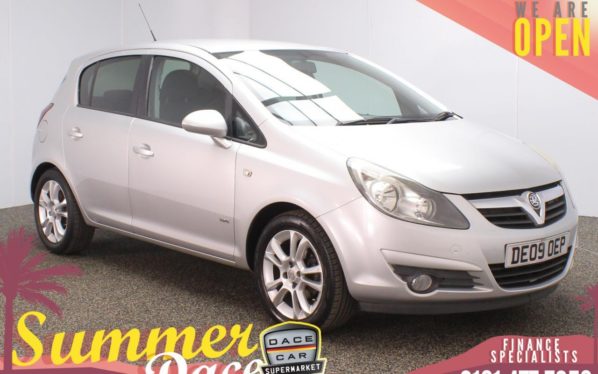 Used 2009 SILVER VAUXHALL CORSA Hatchback 1.2 SXI A/C INTOUCH 5DR 80 BHP (reg. 2009-04-27) for sale in Stockport