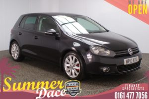 Used 2010 BLACK VOLKSWAGEN GOLF Hatchback 2.0 GT TDI 5DR 138 BHP (reg. 2010-06-29) for sale in Stockport