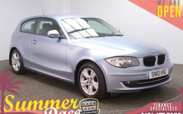 Used 2010 WHITE BMW 1 SERIES Hatchback 2.0 116I SE 3DR 121 BHP (reg. 2010-06-16) for sale in Stockport