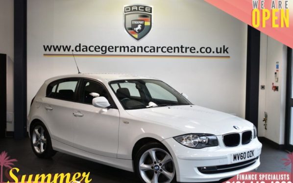 Used 2010 WHITE BMW 1 SERIES Hatchback 2.0 116I SPORT 5DR 121 BHP (reg. 2010-09-01) for sale in Bolton