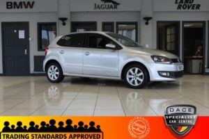 Used 2011 SILVER VOLKSWAGEN POLO Hatchback 1.4 MATCH DSG 5d AUTO 83 BHP (reg. 2011-10-13) for sale in Hazel Grove