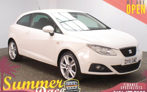 Used 2011 WHITE SEAT IBIZA Hatchback 1.4 SPORT 3DR 85 BHP (reg. 2011-03-16) for sale in Stockport