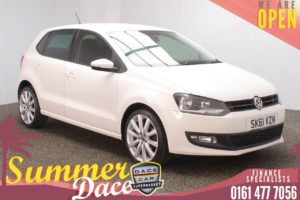 Used 2011 WHITE VOLKSWAGEN POLO Hatchback 1.4 MATCH 5DR 83 BHP (reg. 2011-09-01) for sale in Stockport