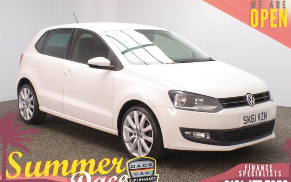 Used 2011 WHITE VOLKSWAGEN POLO Hatchback 1.4 MATCH 5DR 83 BHP (reg. 2011-09-01) for sale in Stockport
