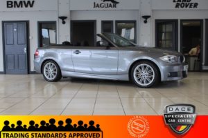 Used 2012 GREY BMW 1 SERIES Convertible 2.0 118D M SPORT 2d 141 BHP (reg. 2012-07-09) for sale in Hazel Grove