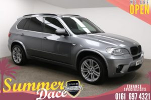 Used 2012 GREY BMW X5 Estate 3.0 XDRIVE30D M SPORT 5d 241 BHP (reg. 2012-07-06) for sale in Manchester