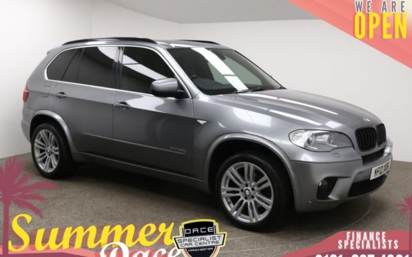 Used 2012 GREY BMW X5 Estate 3.0 XDRIVE30D M SPORT 5d 241 BHP (reg. 2012-07-06) for sale in Manchester
