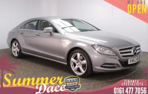Used 2012 SILVER MERCEDES-BENZ CLS CLASS Coupe 2.1 CLS250 CDI BLUEEFFICIENCY 4DR AUTO 204 BHP (reg. 2012-11-28) for sale in Stockport