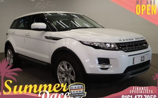 Used 2012 WHITE LAND ROVER RANGE ROVER EVOQUE 4x4 2.2 TD4 PURE TECH 5DR 1 OWNER 150 BHP (reg. 2012-11-30) for sale in Stockport