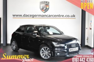 Used 2013 BLACK AUDI A1 Hatchback 1.4 TFSI S LINE STYLE EDITION 3DR 121 BHP (reg. 2013-09-14) for sale in Bolton