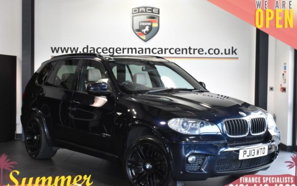Used 2013 BLACK BMW X5 Estate 3.0 XDRIVE30D M SPORT 5DR AUTO 241 BHP (reg. 2013-06-13) for sale in Bolton
