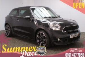 Used 2013 BLACK MINI PACEMAN Coupe 2.0 Cooper S D 3DR [Media Pack] (reg. 2013-12-23) for sale in Stockport